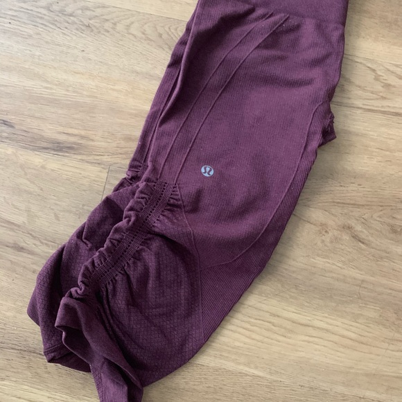 Purple workout set lulu & forever 21 - Picture 2 of 2